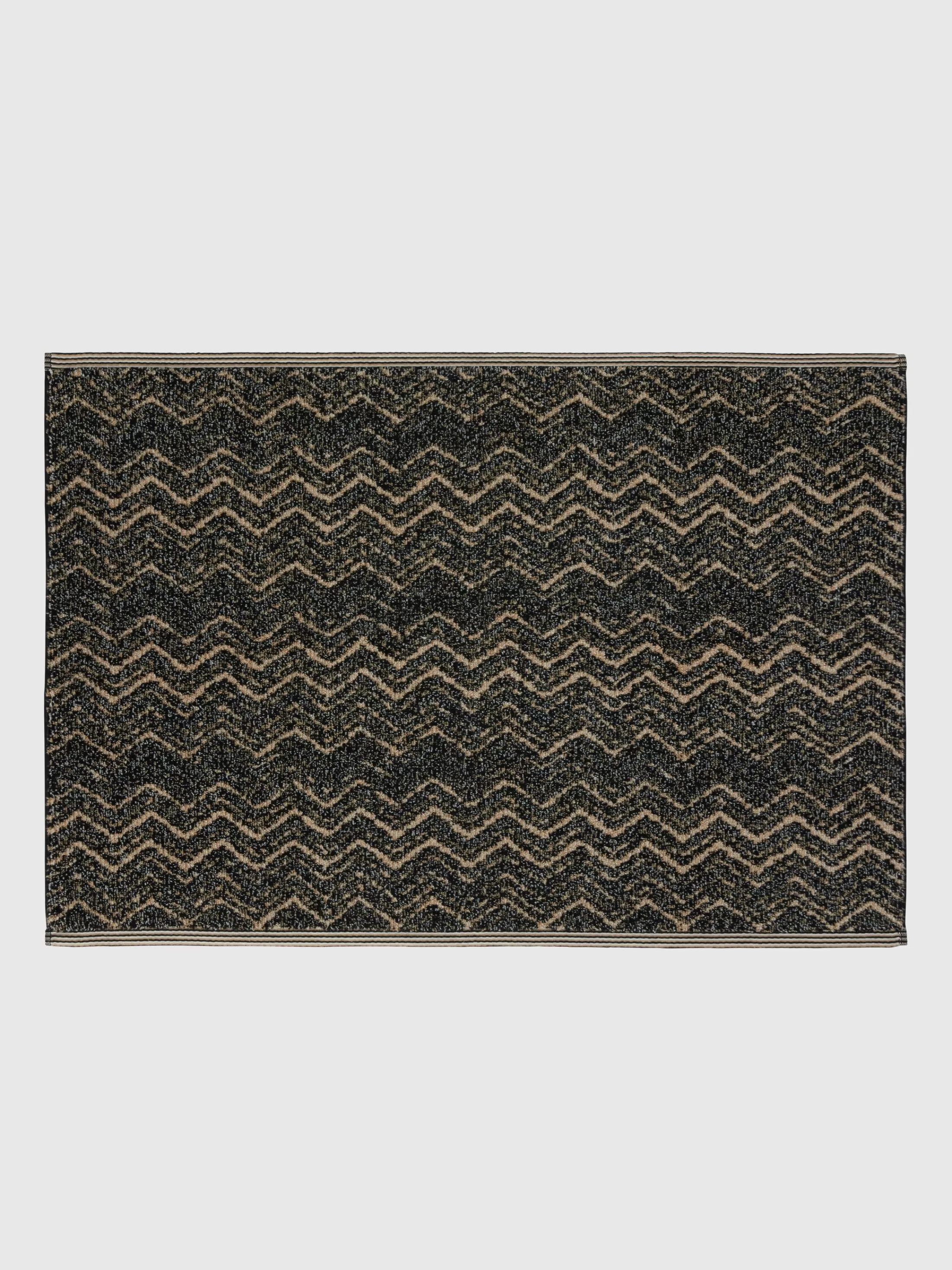 Clearance Azul bath mat 60x90 cm in cotton chevron Bath