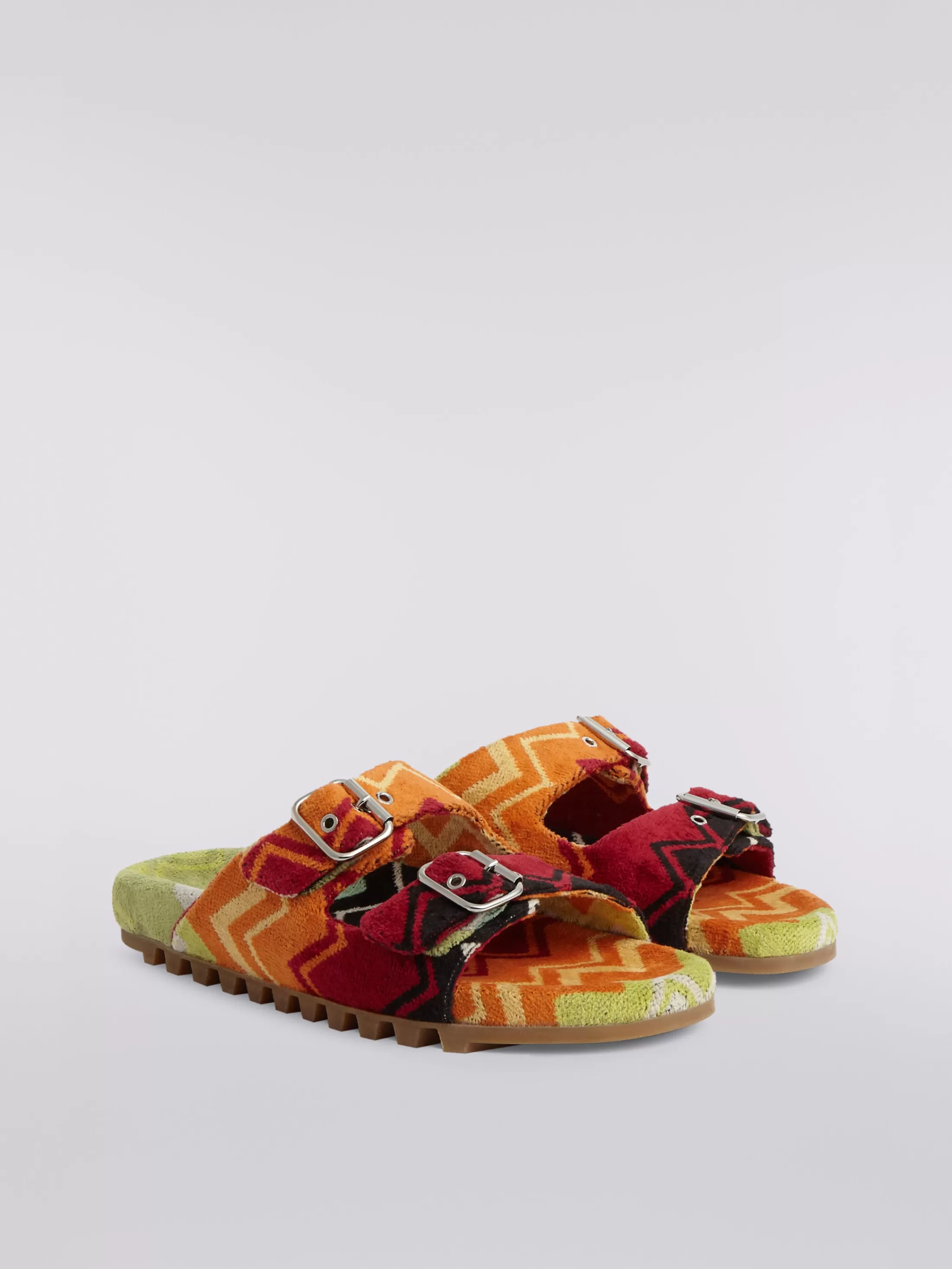 Cheap Double zigzag foam sandals Beachwear | Shoes