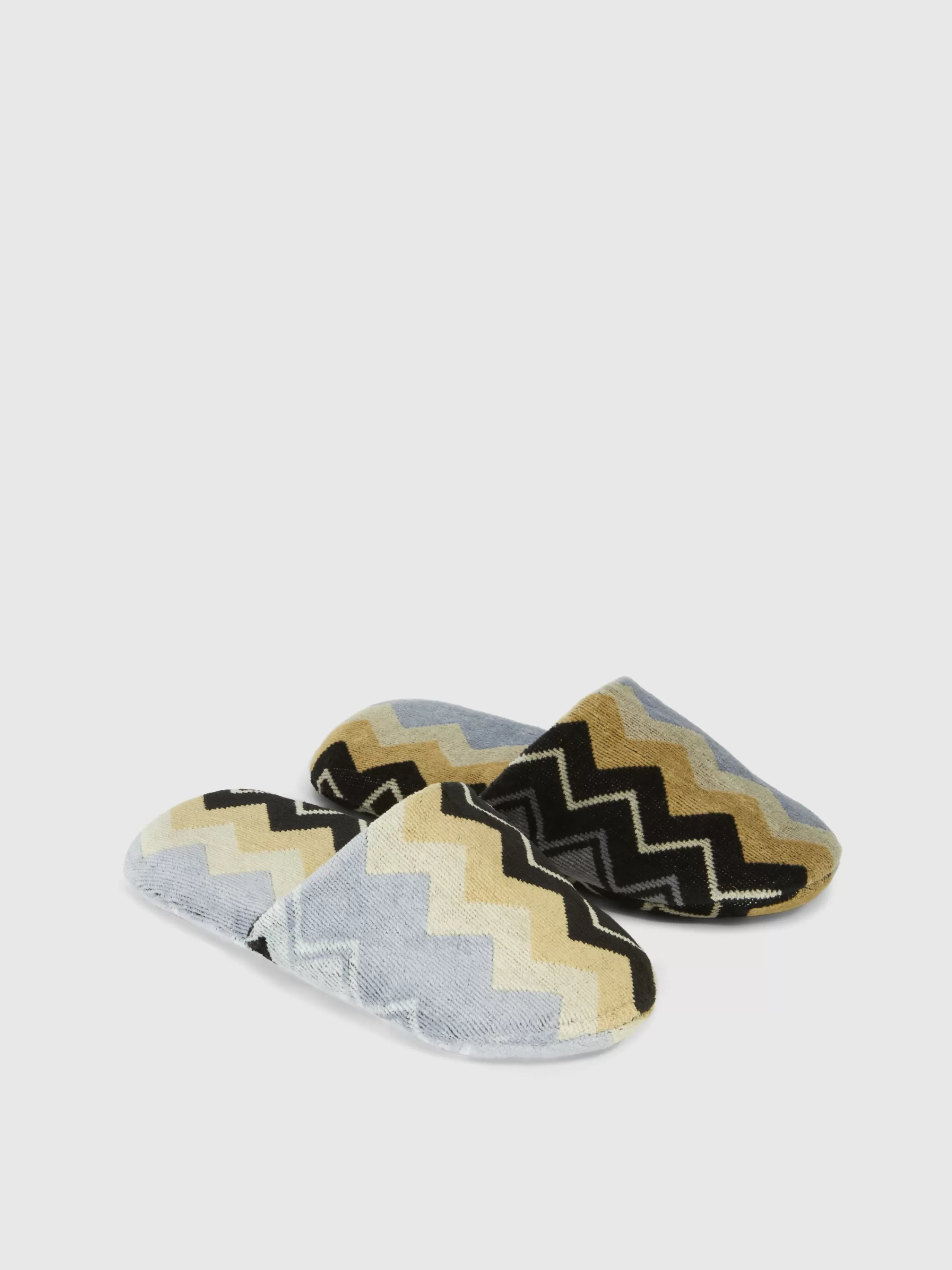 Fashion Giacomo cotton terry chevron slippers Home Furnishing | Bath