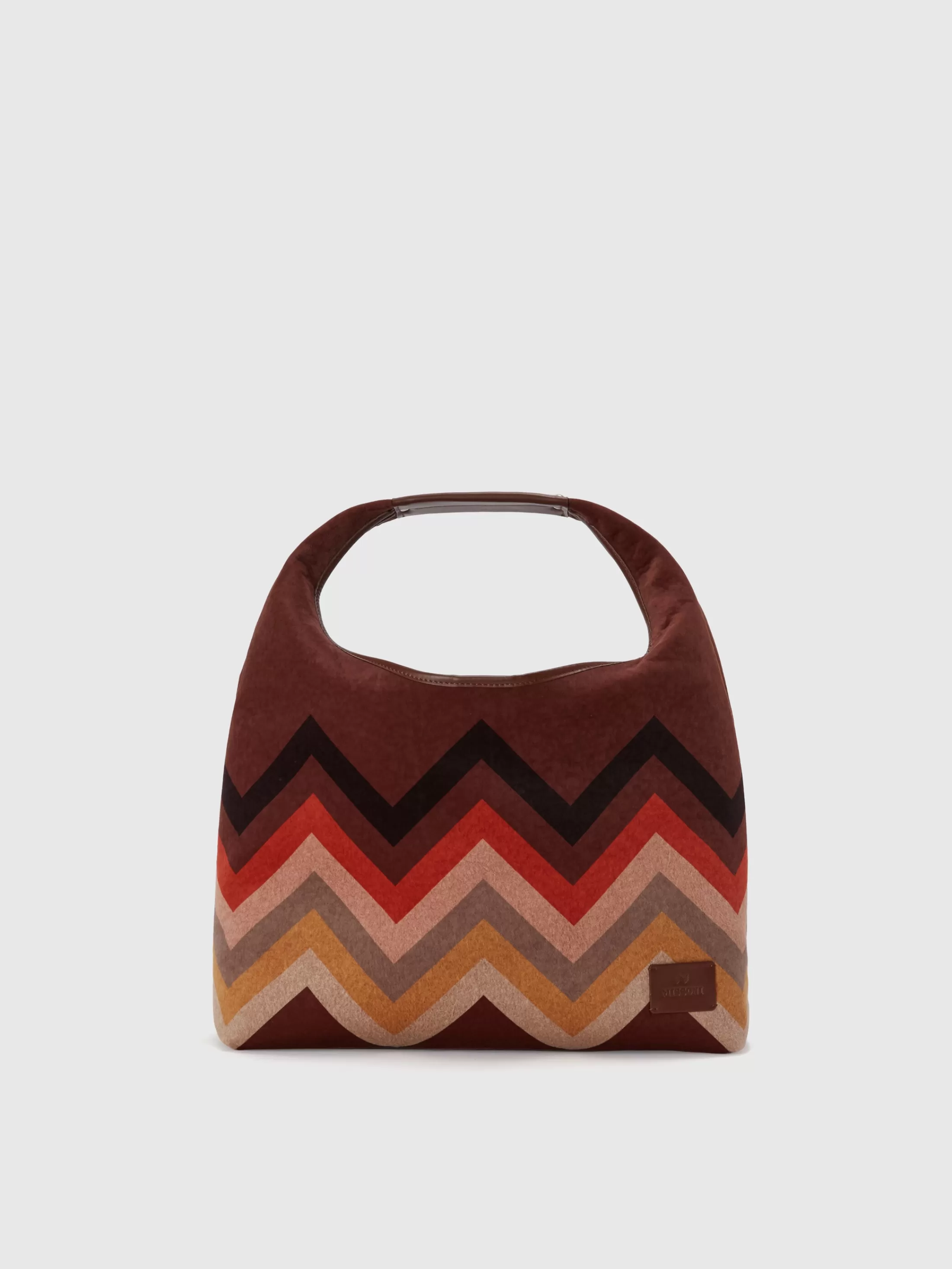 Best Sale Handbag in zig zag fabric Bags