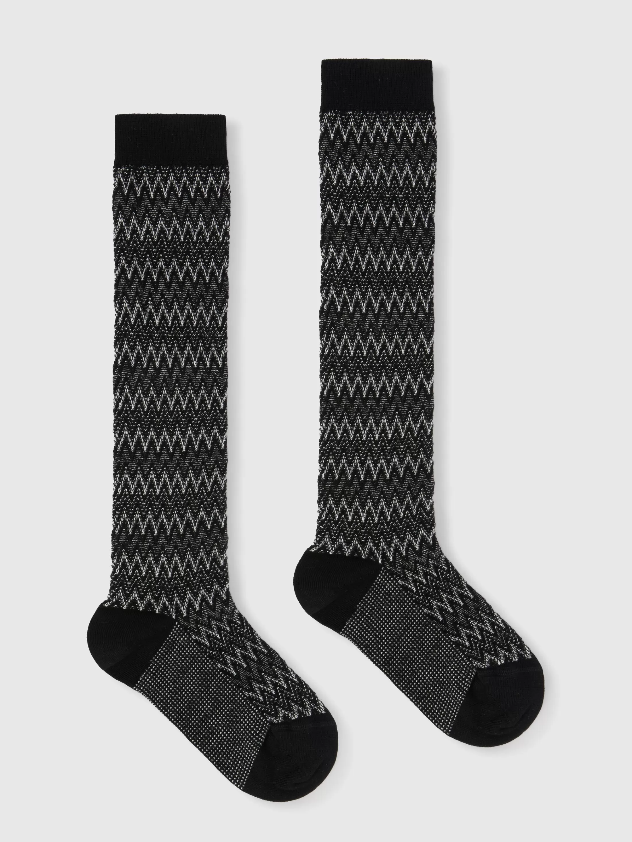 Online Long zig zag cotton socks Socks