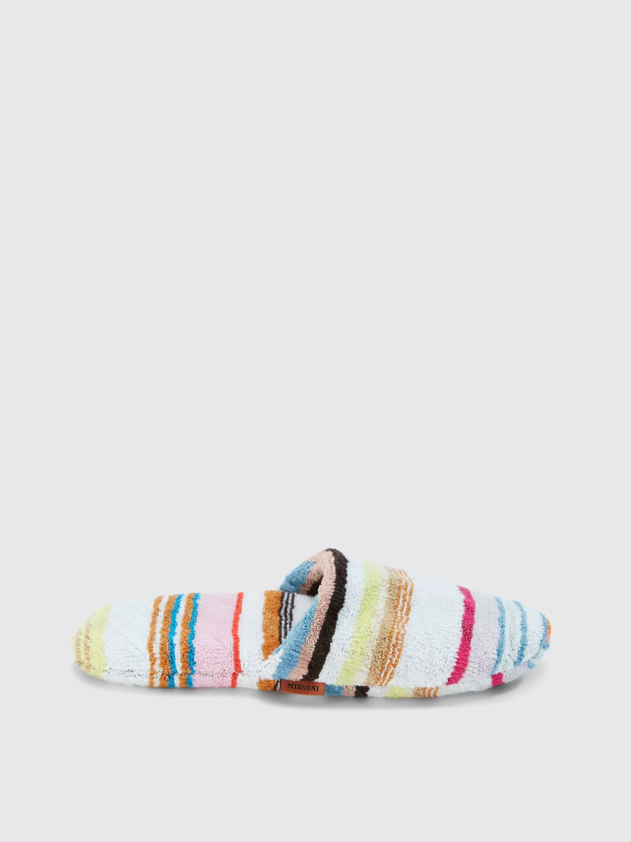 Store Moonshadow cotton terry slippers with lurex Home Furnishing | Bath