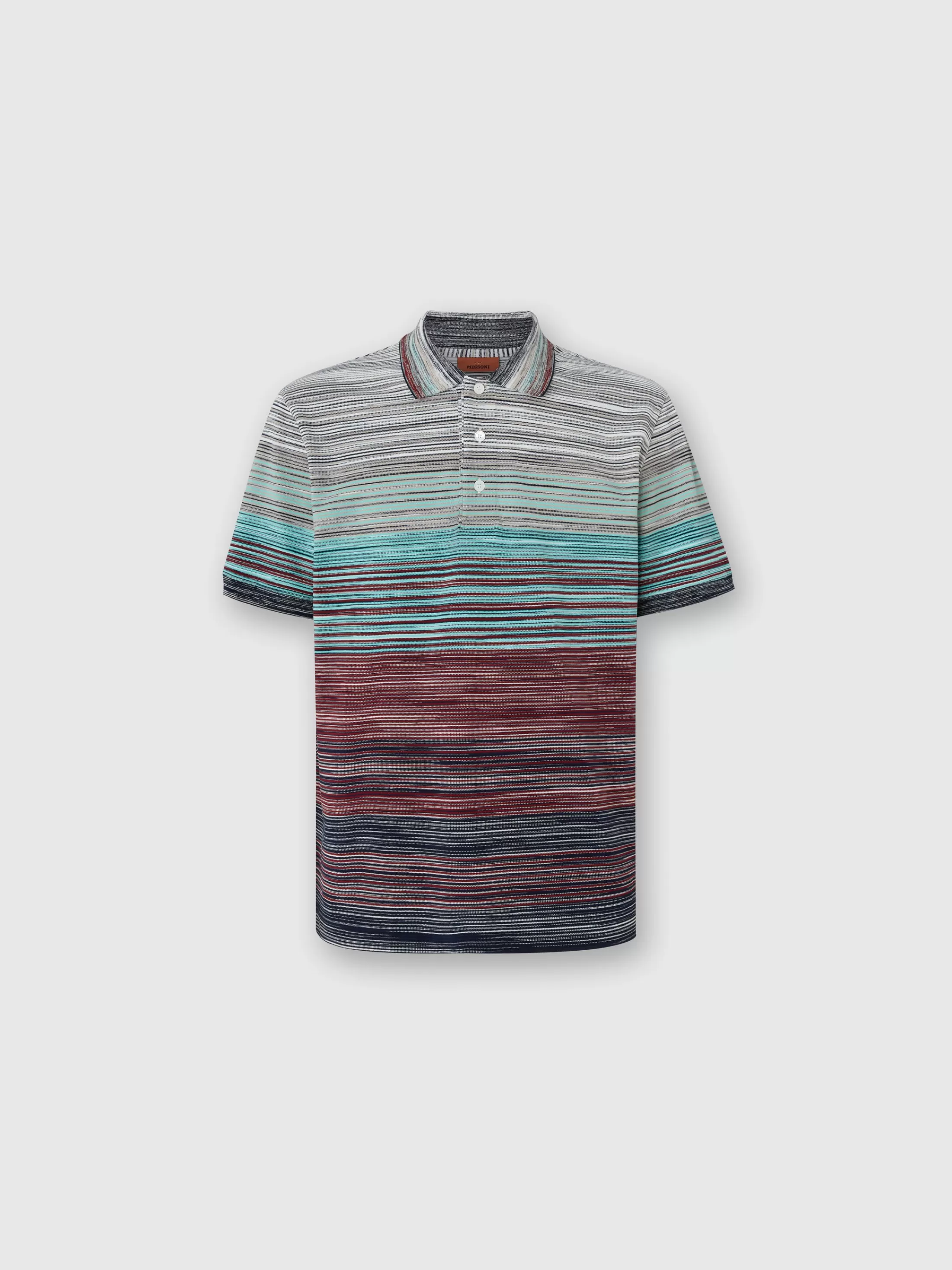 Best Sale Polo shirt in shaded slub cotton piqué Polos & T-Shirts