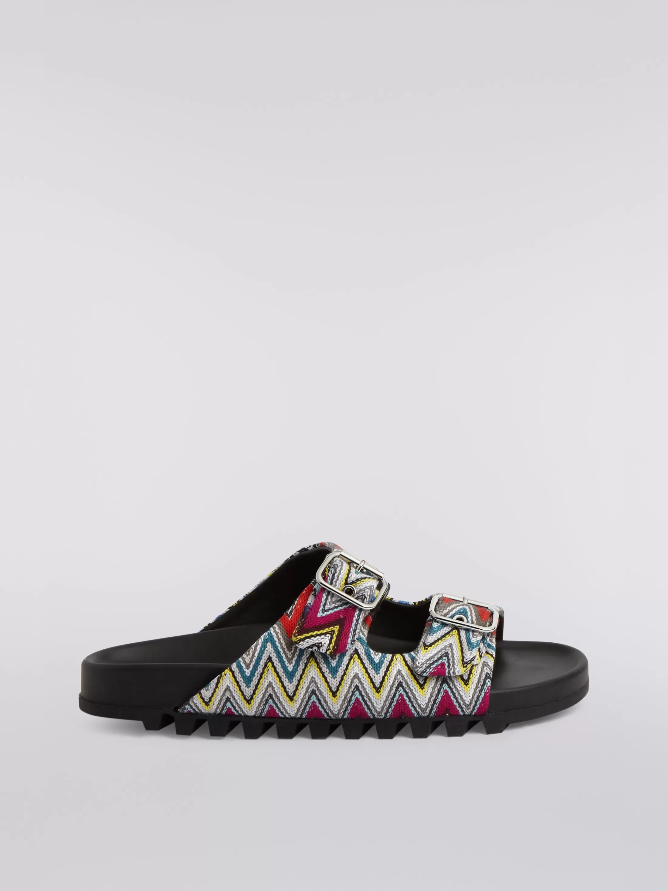 Flash Sale Sandals with double strap in slub fabric Beachwear | Shoes