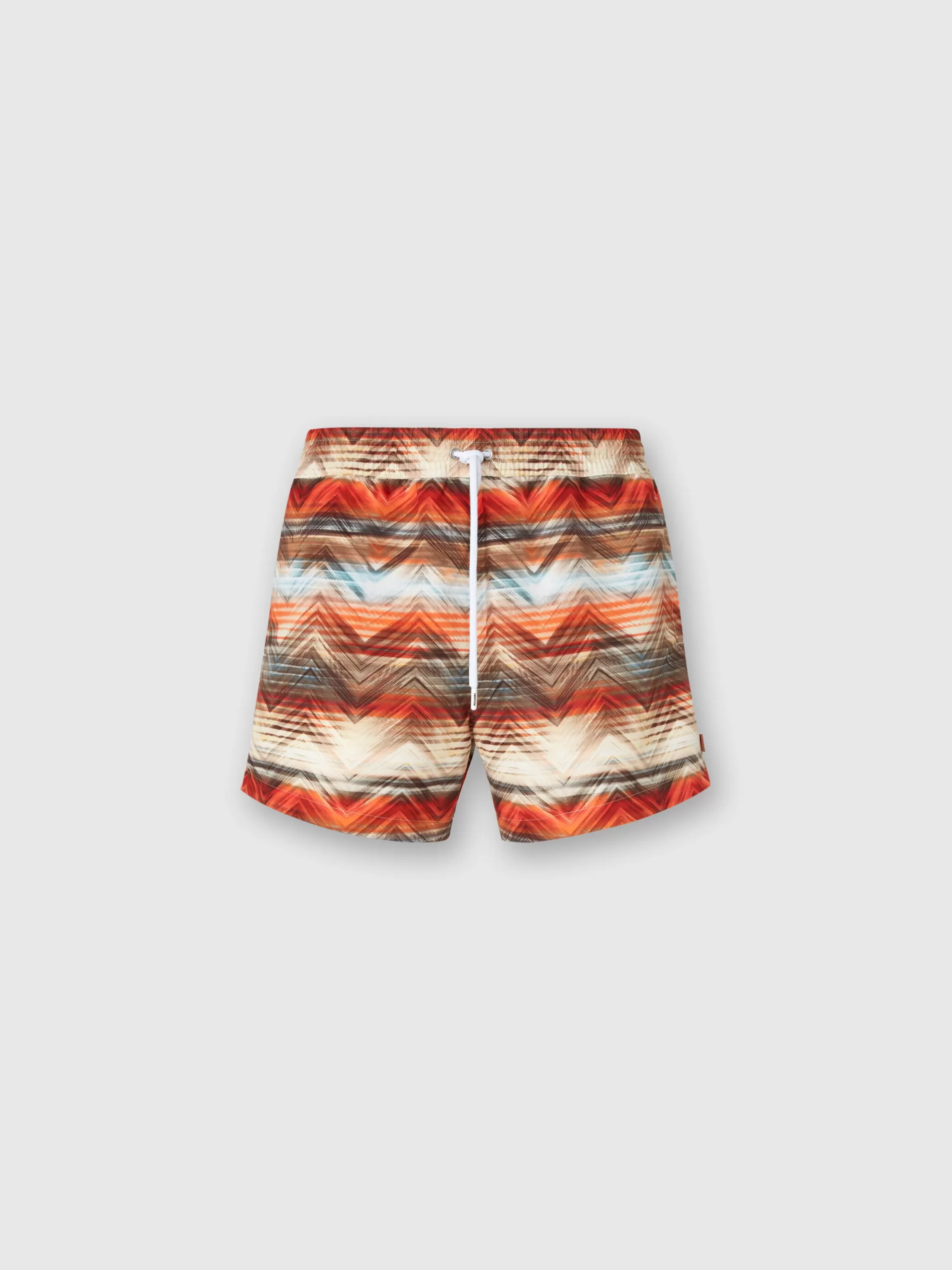 Outlet Swim shorts with macro zig zag dégradé print Beachwear | Swimming Trunks