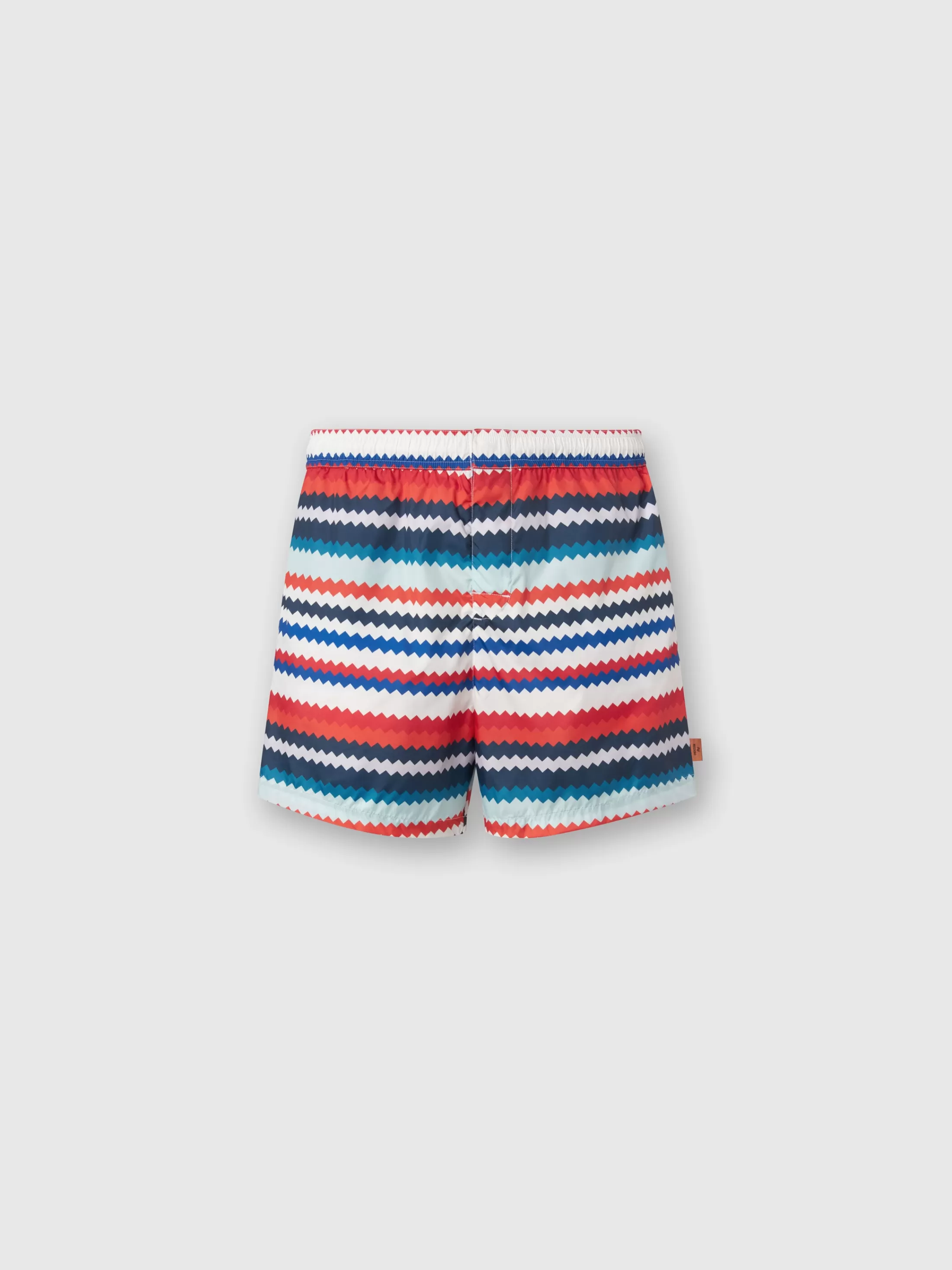 Online Swimming trunks in small zigzag print nylon Beachwear | Swimming Trunks