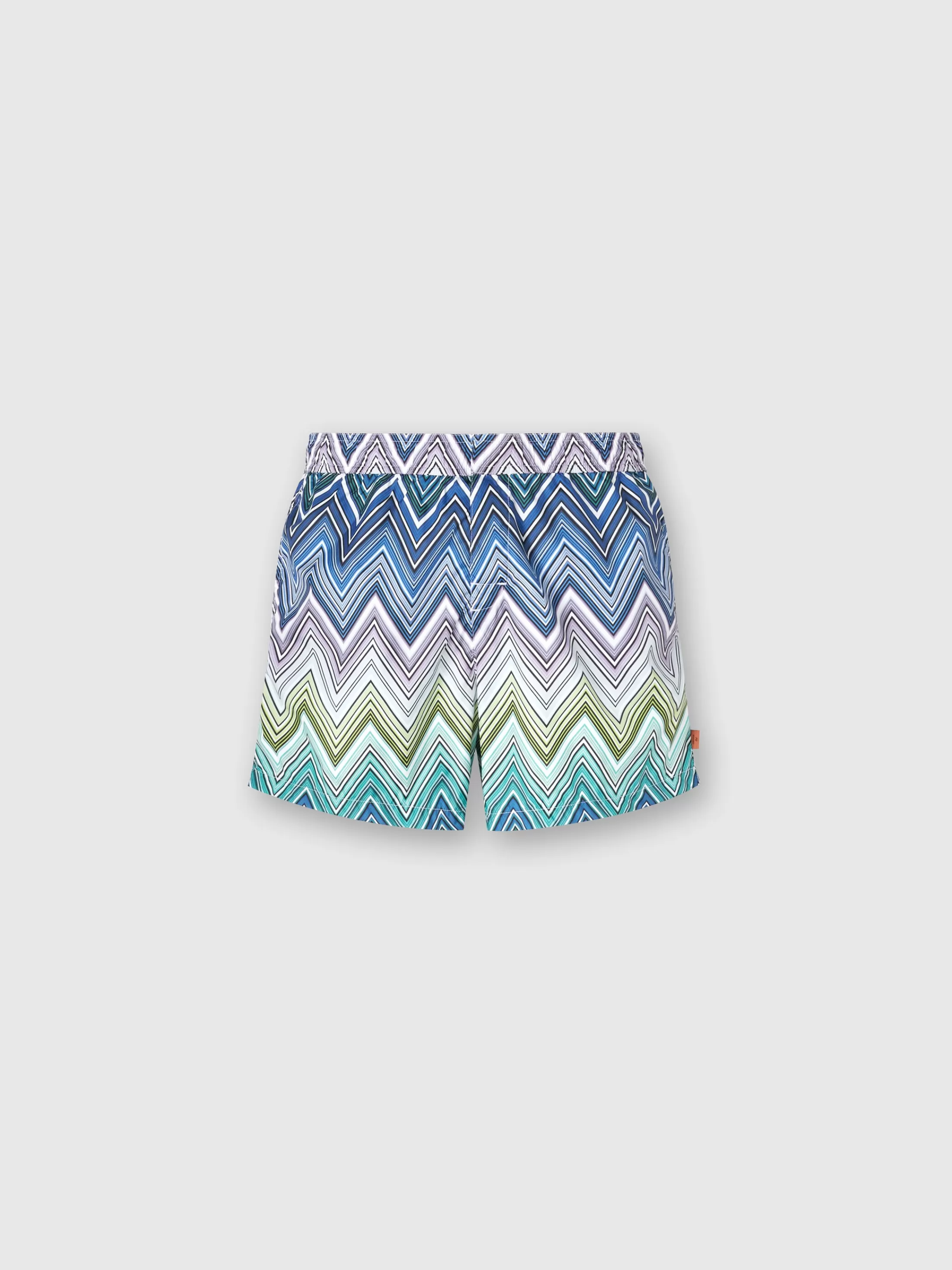 Shop Swimming trunks with large zigzag print Beachwear | Swimming Trunks