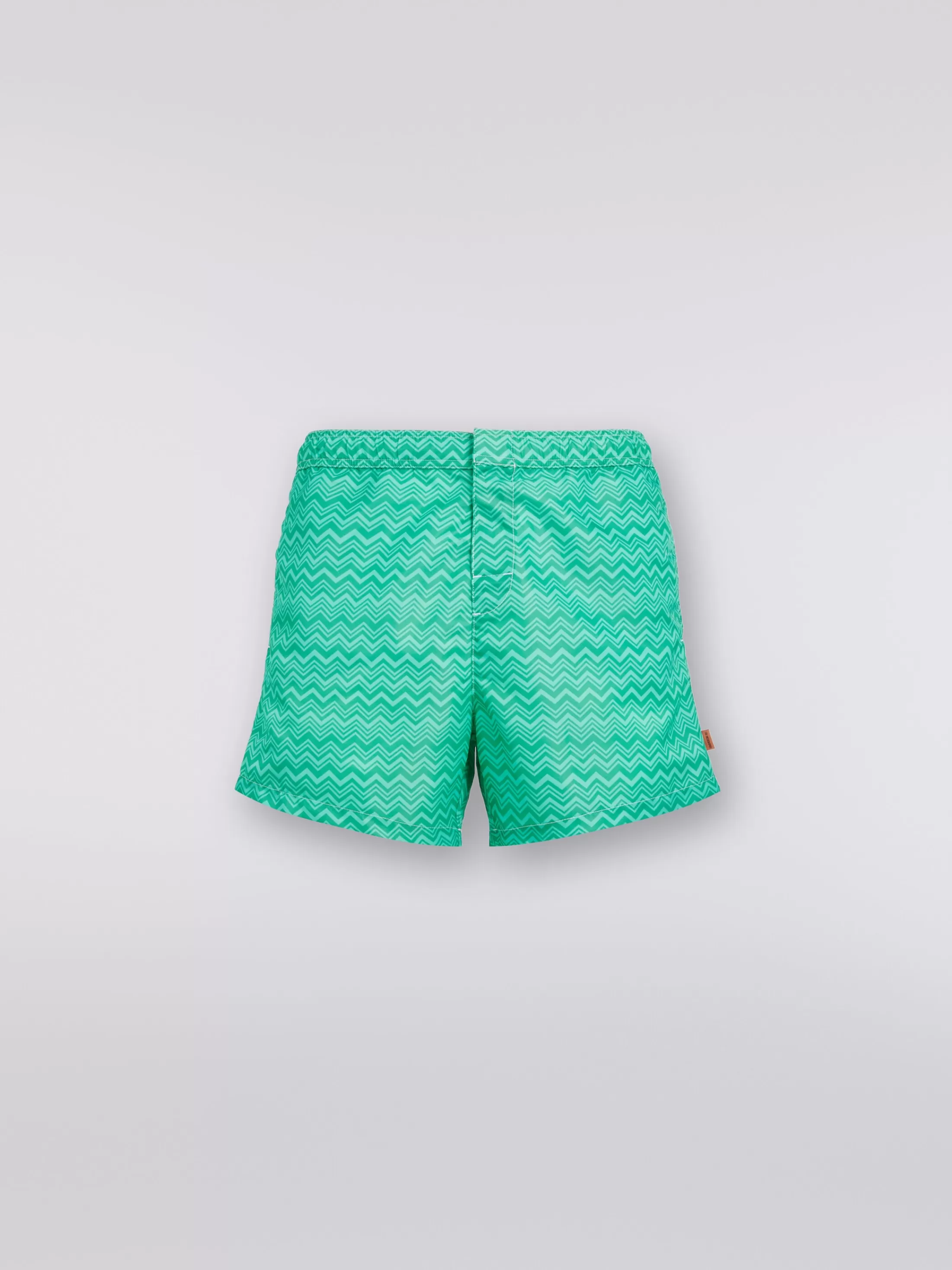 Hot Tonal zigzag print swimming trunks Beachwear | Swimming Trunks