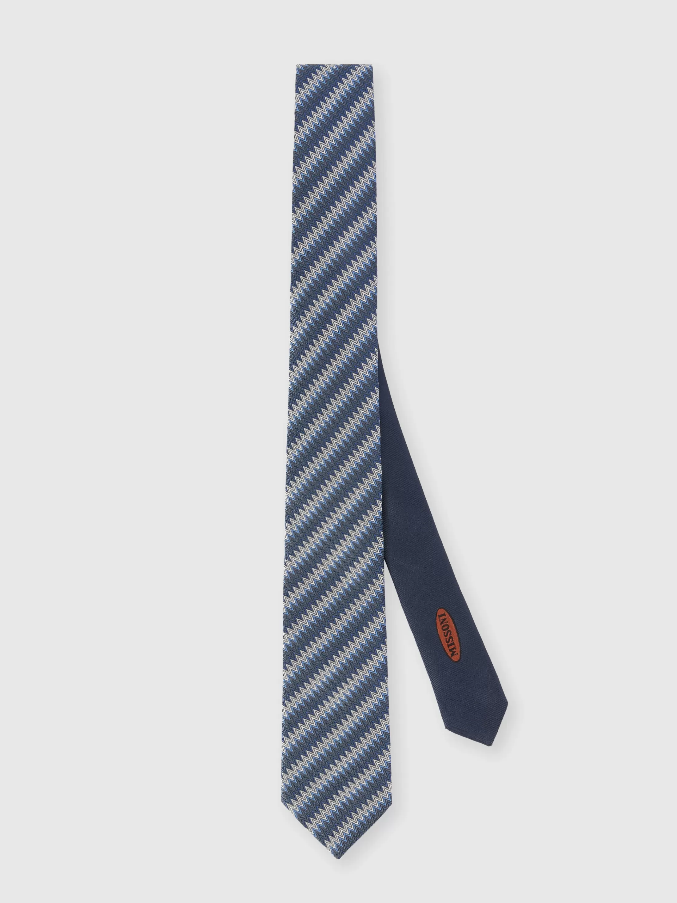 Cheap Zig zag silk tie Ties