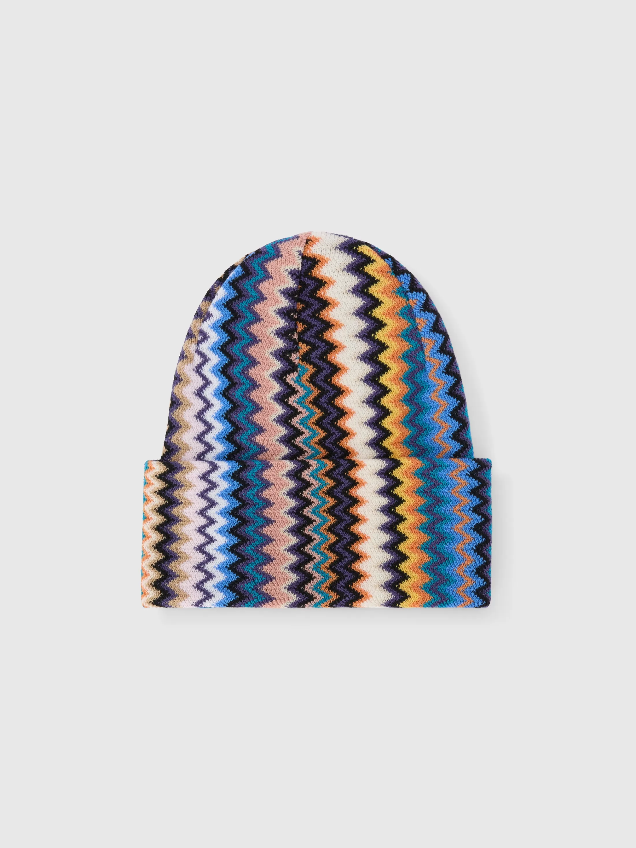 Flash Sale Zig zag wool beanie Hats