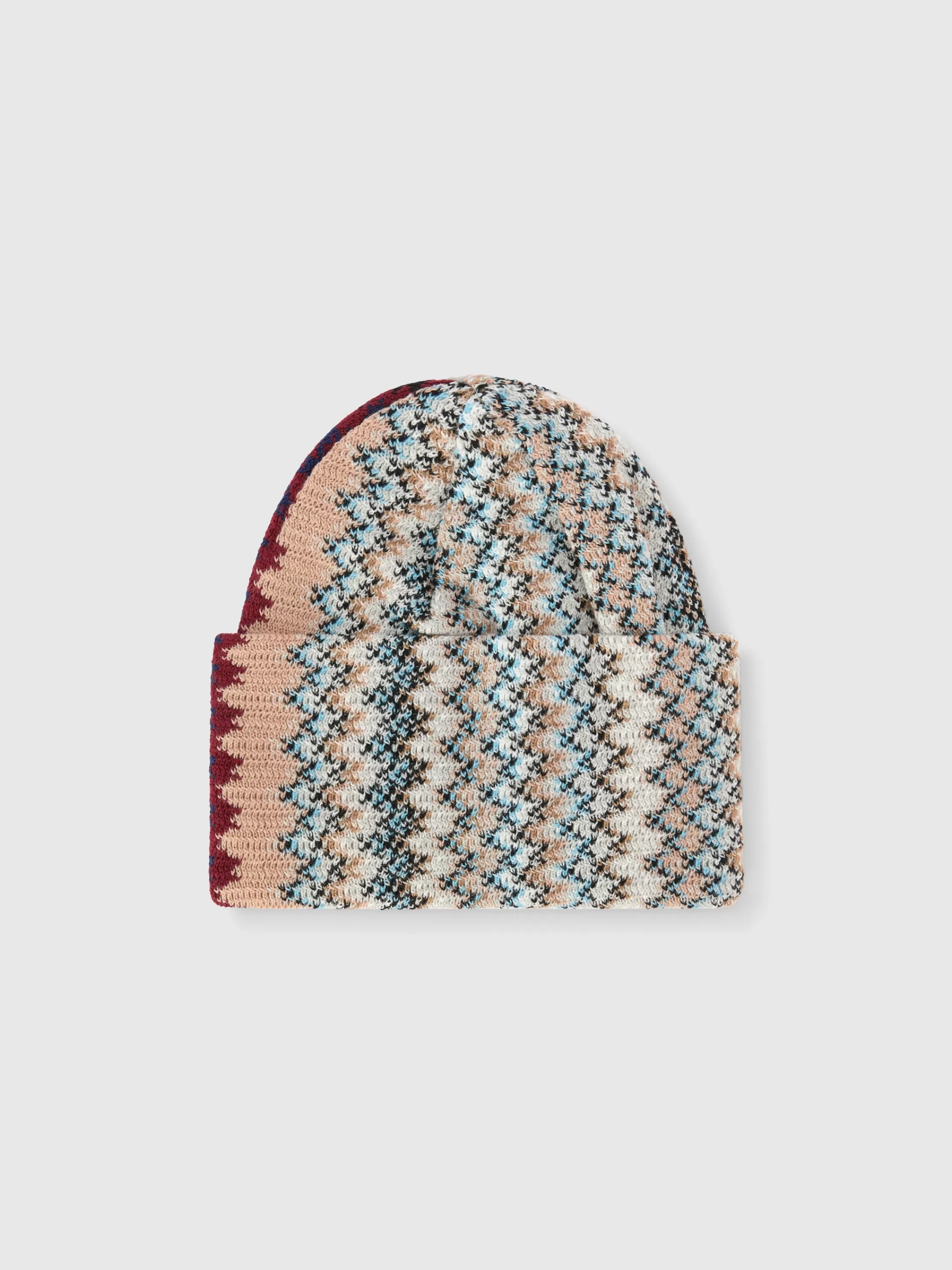 Sale Zigzag wool blend beanie Hats